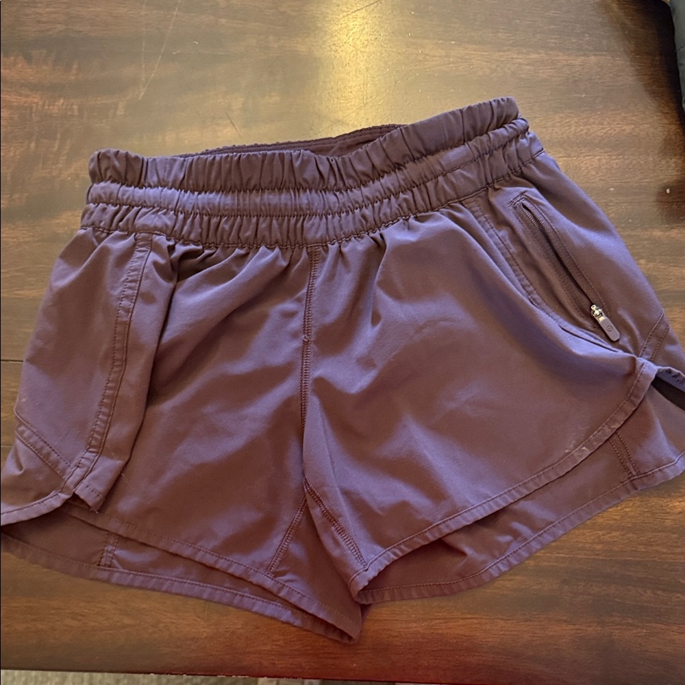 Lululemon Athletica Deep Purple Athletic Shorts